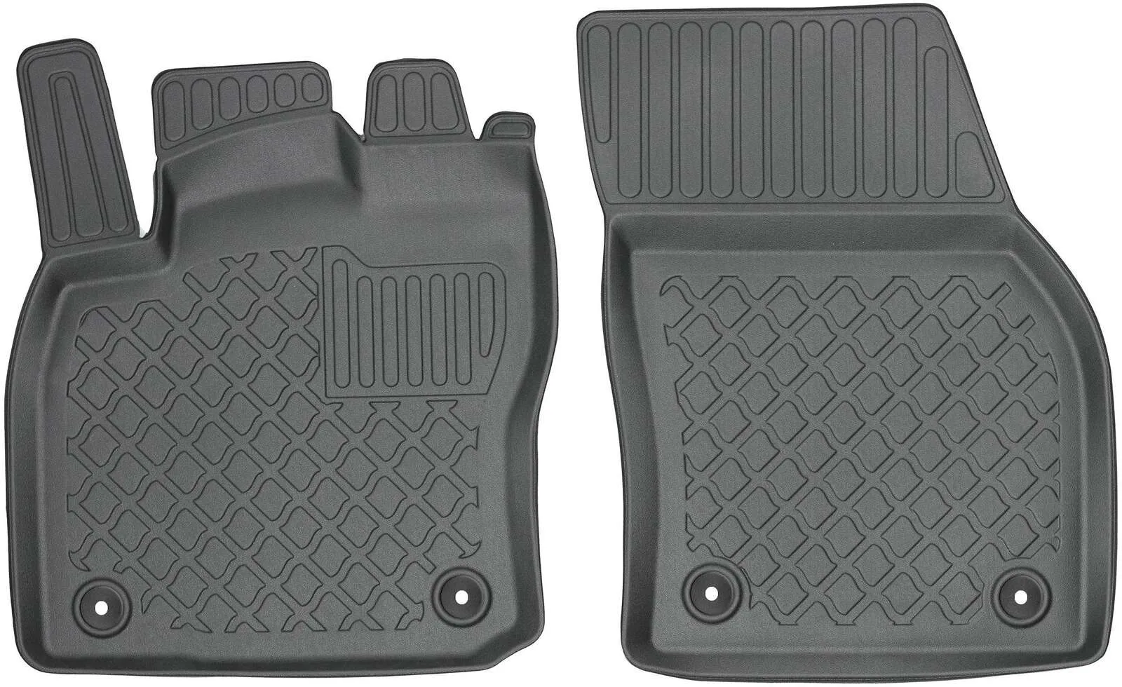 Gulvmatter foran Seat Tarraco 2018 -> / Škoda Kodiaq 2017 -> / VW Tiguan Allspace 2017 -> / VW Tiguan II 2016 - 2023 – bilde 3