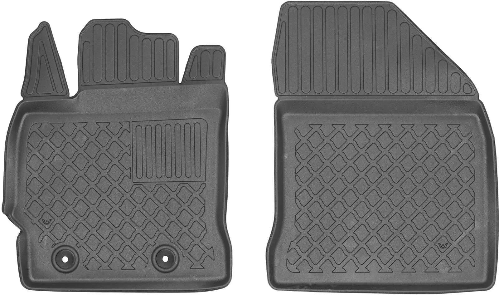 Gulvmatter foran Toyota Auris II 2013 - 2018 / Toyota Corolla (E170) 2013 - 2018 – bilde 3