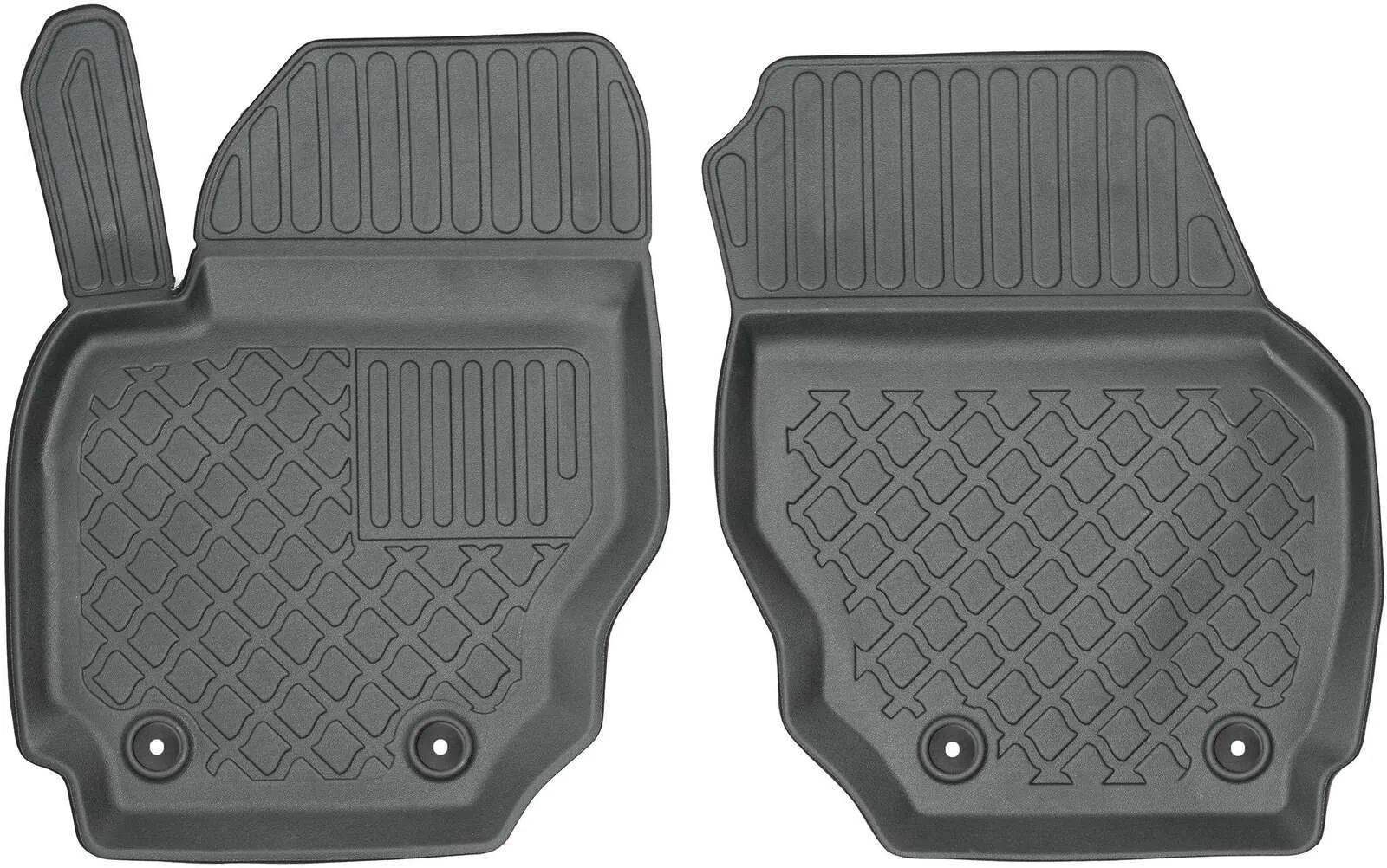 Gulvmatter foran Volvo V70 III 2007 - 2016 / Volvo XC70 II 2007 - 2016 – bilde 3