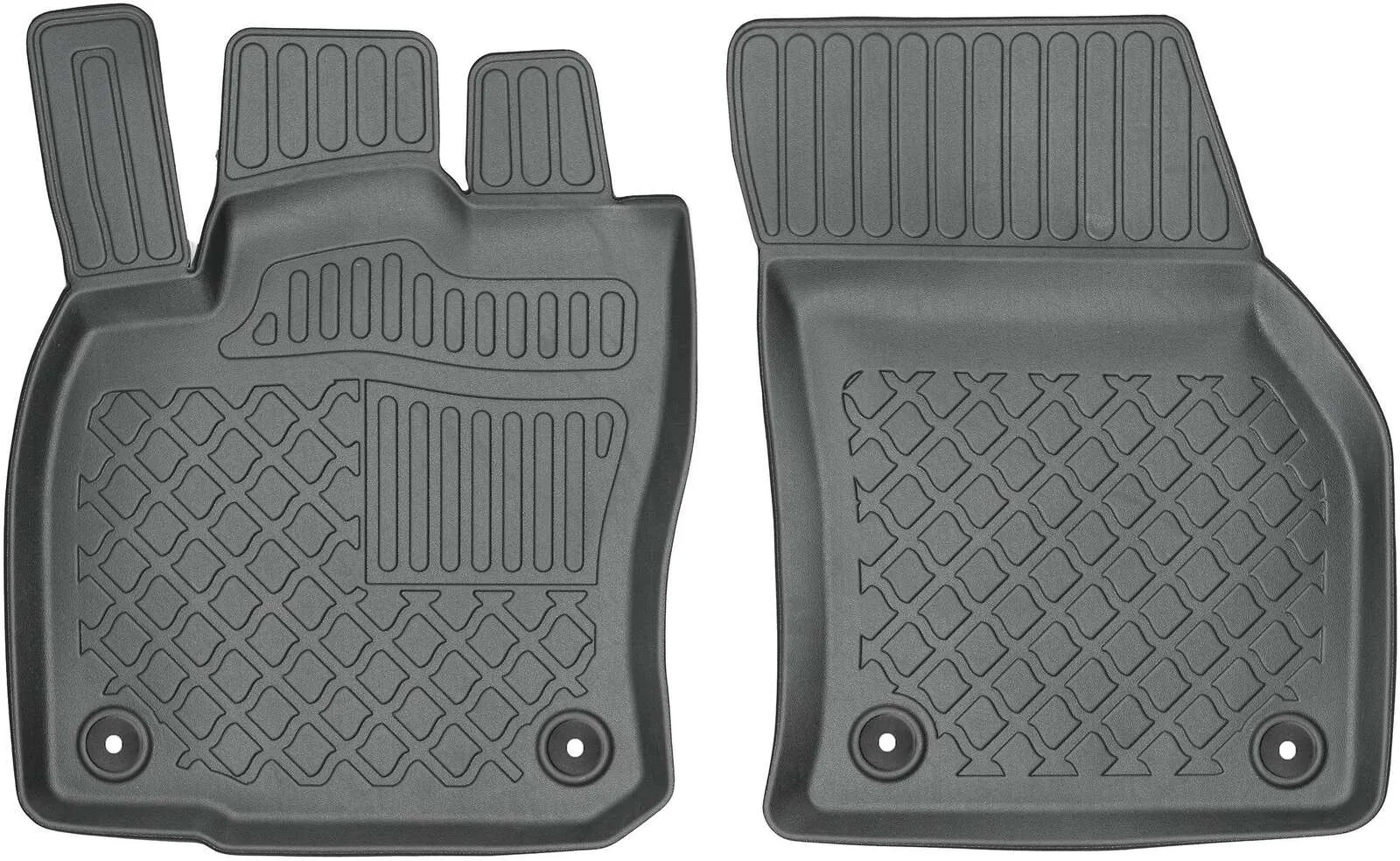 Gulvmatter foran VW Golf Sportsvan 2014 -> / Seat Ateca 2016 -> / Škoda Karoq 2017 -> / VW T-Roc 2017 -> / Audi Q2 GA 2016 -> – bilde 3