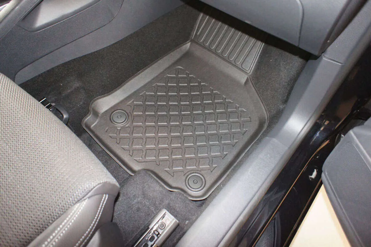 Gulvmatter foran VW Golf V (1K) 2003 - 2009 / VW Golf VI (5K) 2007 - 2013 / VW Jetta 2005 - 2011 / VW Scirocco III 2008 - 2017 / Škoda Octavia II 2004 - 2013 – bilde 2