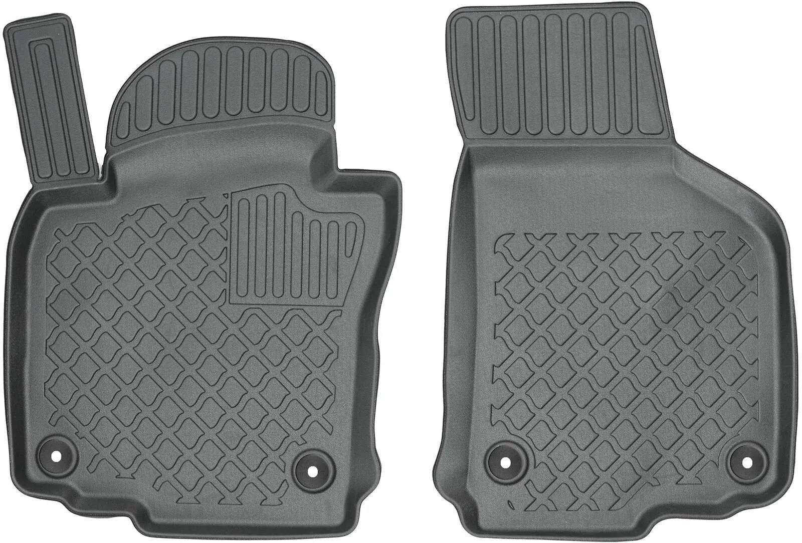 Gulvmatter foran VW Golf V (1K) 2003 - 2009 / VW Golf VI (5K) 2007 - 2013 / VW Jetta 2005 - 2011 / VW Scirocco III 2008 - 2017 / Škoda Octavia II 2004 - 2013 – bilde 3