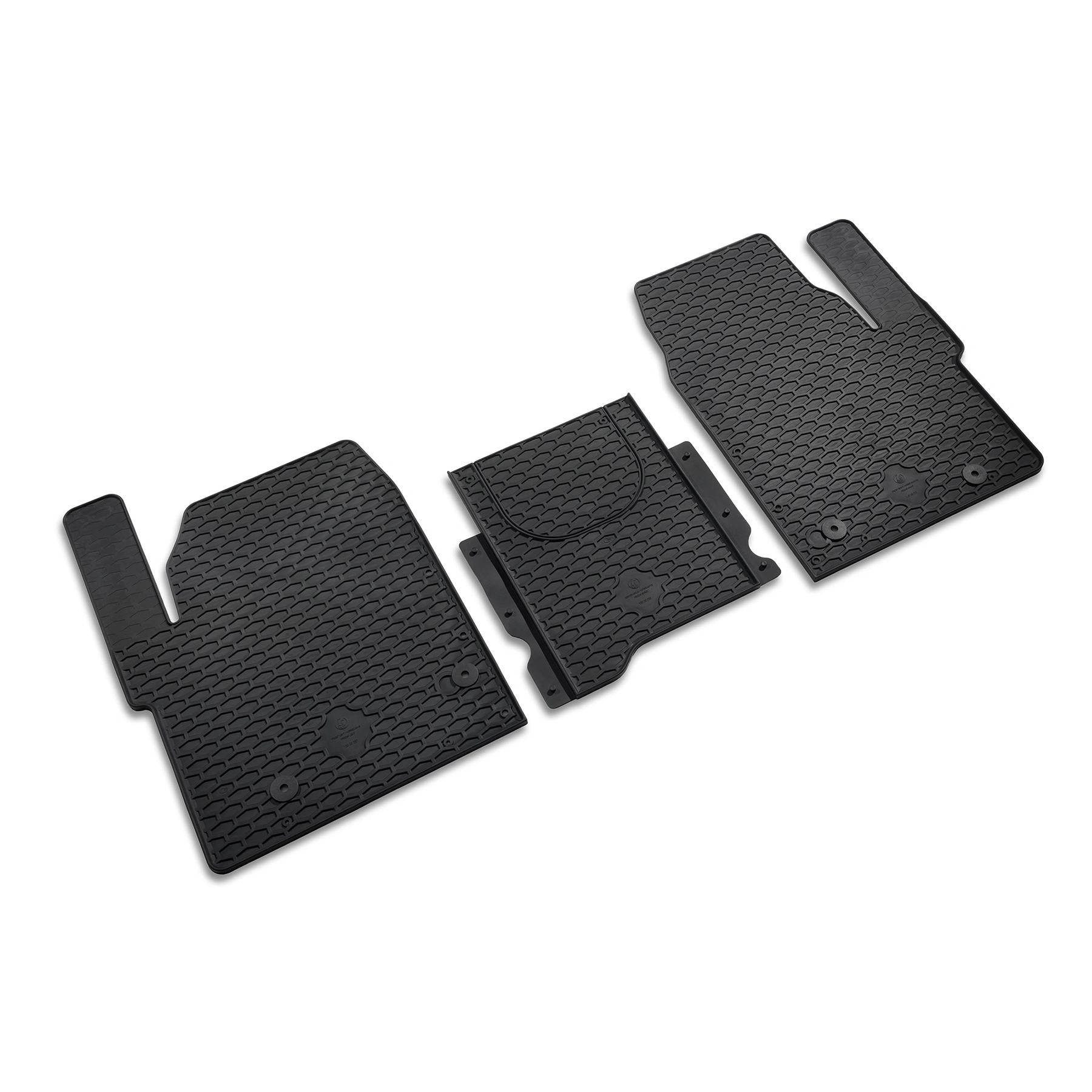 Gulvmatter foran VW T7 Transporter / Caravelle │ Genuine® sett 3 stk.