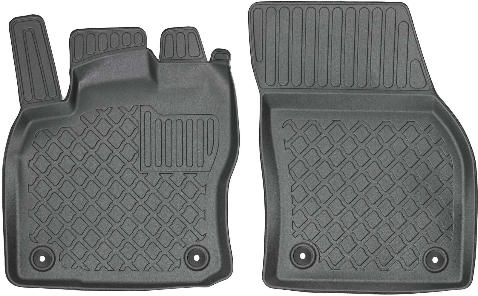 Gulvmatter foran VW Tiguan II 2016 -> / Škoda Kodiaq 2017 - 2023 / VW Tiguan II Allspace 2017 - 2023 / Seat Tarraco 2018 -> – bilde 3
