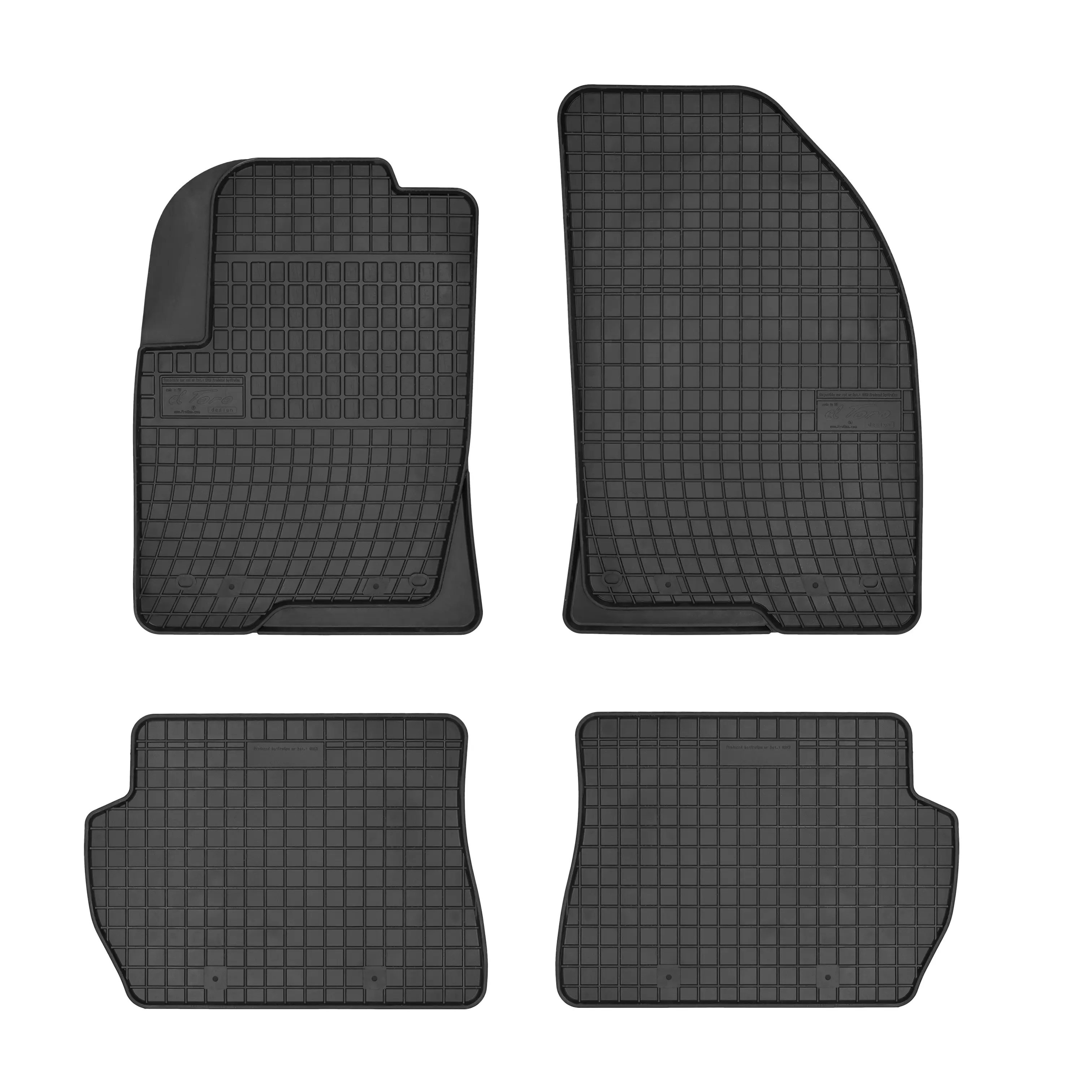 Gulvmatter Ford Fiesta Mk5 2002 - 2008 / Fusion 2002 - 2013 / Mazda 2 2002 - 2007