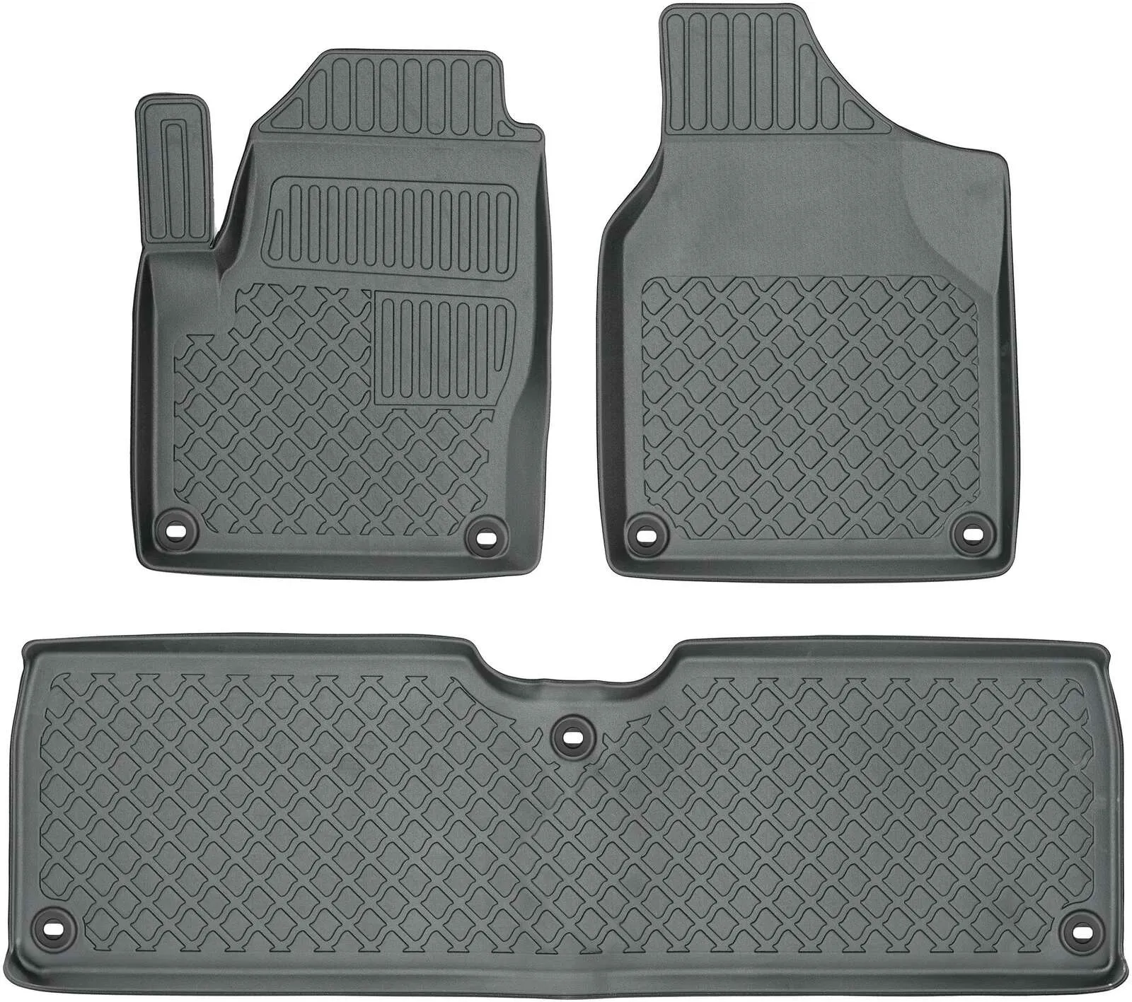 Gulvmatter Ford Galaxy I 1995 - 2006 / Seat Alhambra I 1995 - 2010 / VW Sharan I 1995 - 2010 │ 5 seter – bilde 3