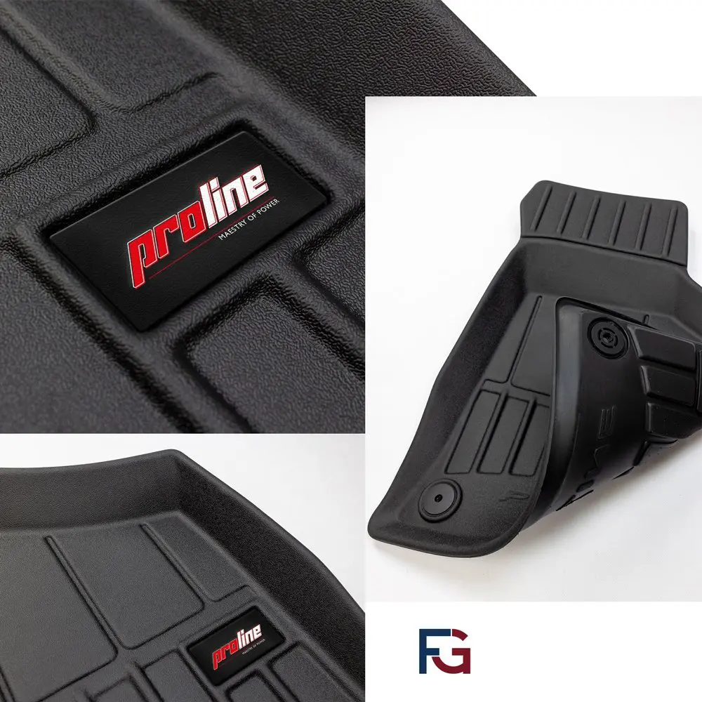 Gulvmatter Ford Transit Courier / e-Transit Courier II 2023 -> │ Allværsmatter Pro-Line 3D Rubber Car Mats – bilde 7