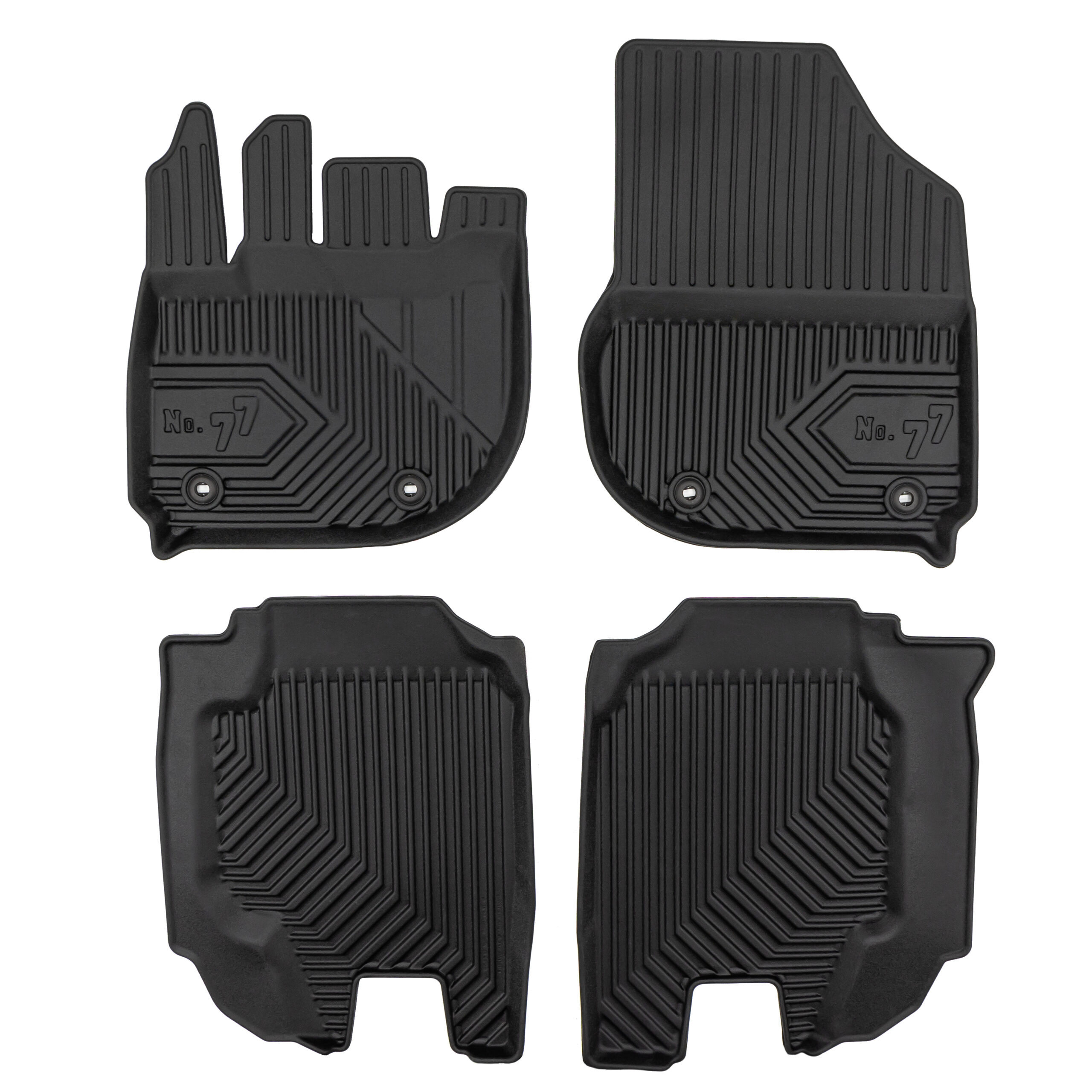Gulvmatter Honda HR-V e:HEV 2021 -> │ Alværsmatter No.77 Floor Liners - sett 4 stk.
