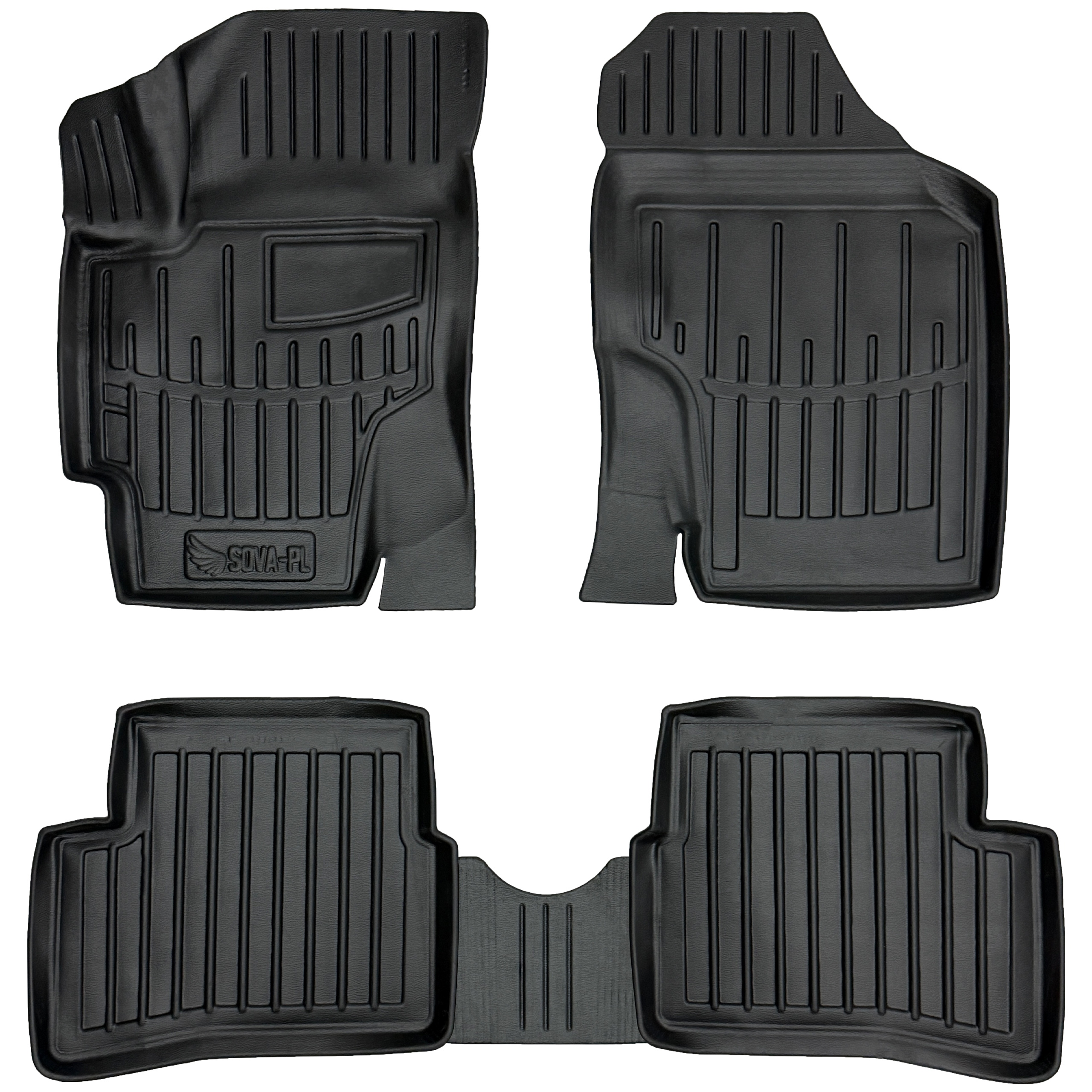Gulvmatter Hyundai Accent (MC) 2006 - 2010 / Kia Rio (DE) 2005 - 2010