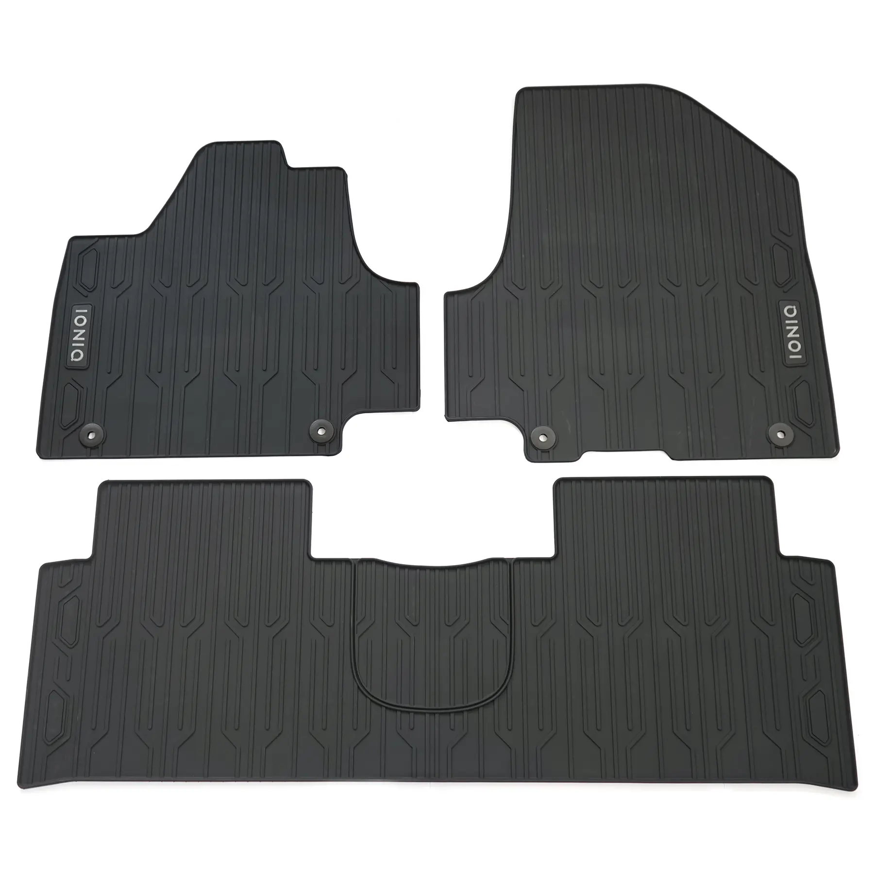 Gulvmatter Hyundai Ioniq 5 2021 - 2024 │ FOR BILER UTEN JUSTERBAR Midtkonsoll) Image 3