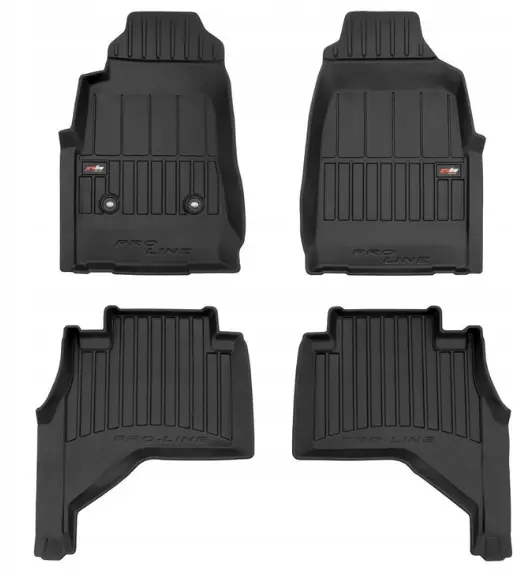 Gulvmatter Isuzu D-Max II 2012 - 2019 │ Extended Cab / Double Cab
