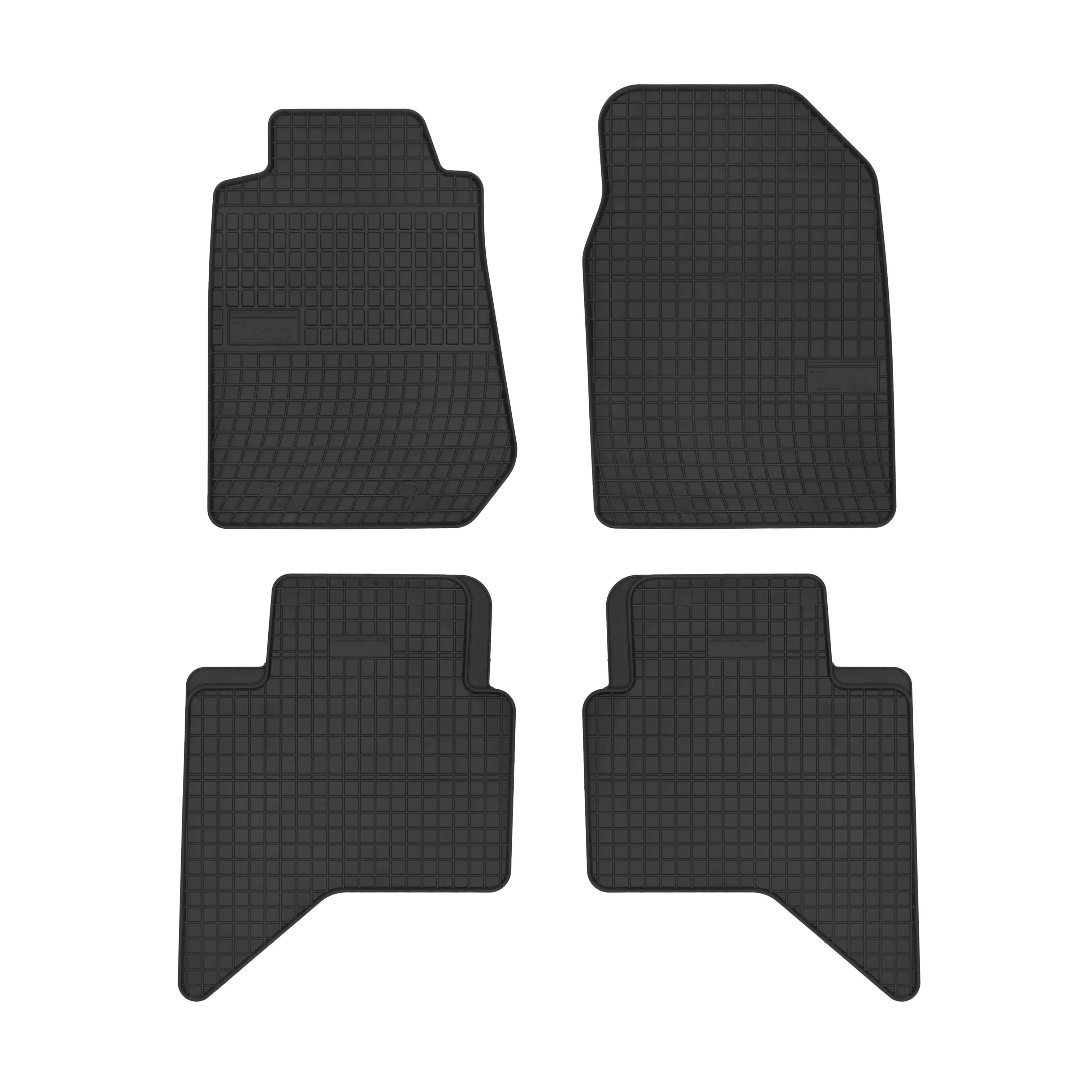 Gulvmatter Isuzu D-Max II 2012 - 2019 │ Extended Cab / Double Cab