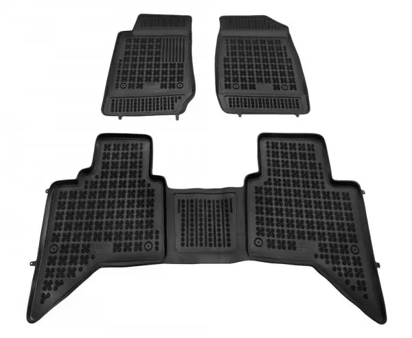 Gulvmatter Isuzu D-Max II 2012 - 2019 │ Extended Cab / Double Cab