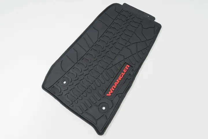 Gulvmatter Jeep Wrangler JK 2006 - 2018 │ MUD TRACK RED – bilde 5