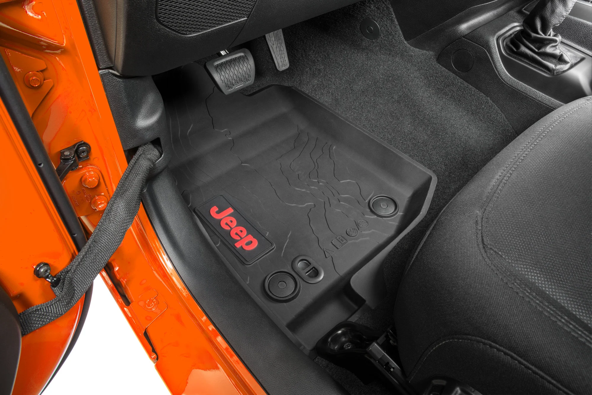 Gulvmatter Jeep Wrangler JL 2017 -> – bilde 8
