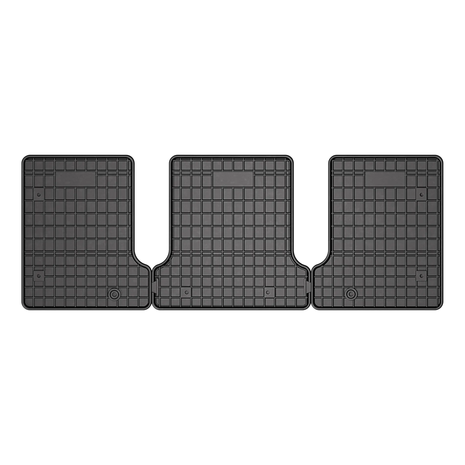 Gulvmatter KIa EV9 2023 -> │ 3. seterad - - Allværsmatter for 6 seter - med Relax Pakke
