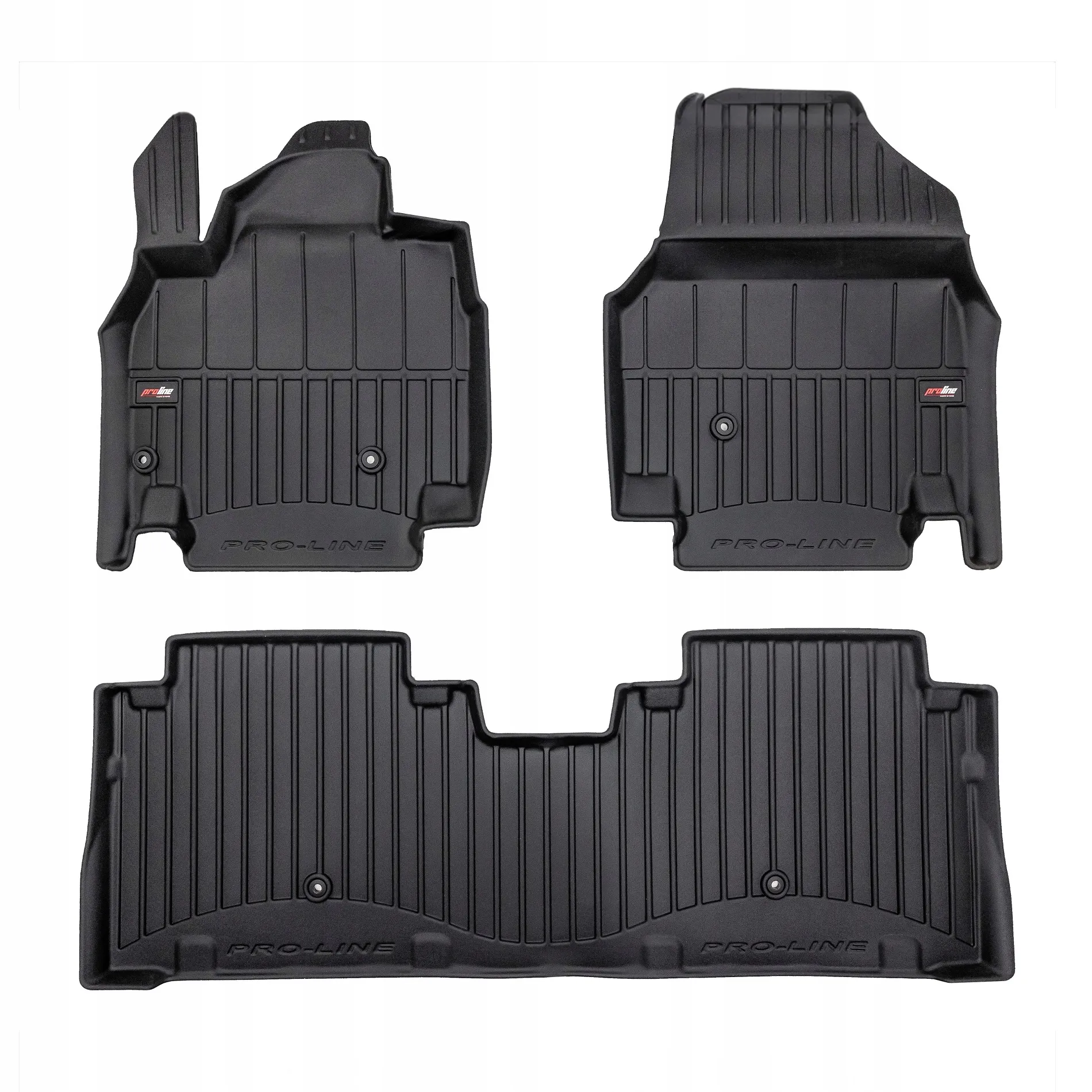 Gulvmatter Kia EV9 2023 -> │ Allværsmatter Premium ProLine 3D Floor Liner