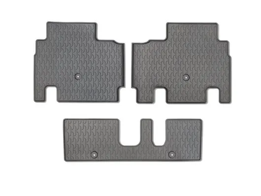 Gulvmatter Kia EV9 2023 -> │ bak Allværsmatter for 7 seter - Genuine® All weather mats - sett 3 stk. – bilde 2