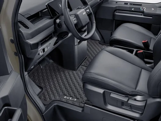 Gulvmatter Kia PV5 Passenger / PV5 Cargo 2025 -> │ foran - Genuine® All weather mats - sett 2 stk. – bilde 3