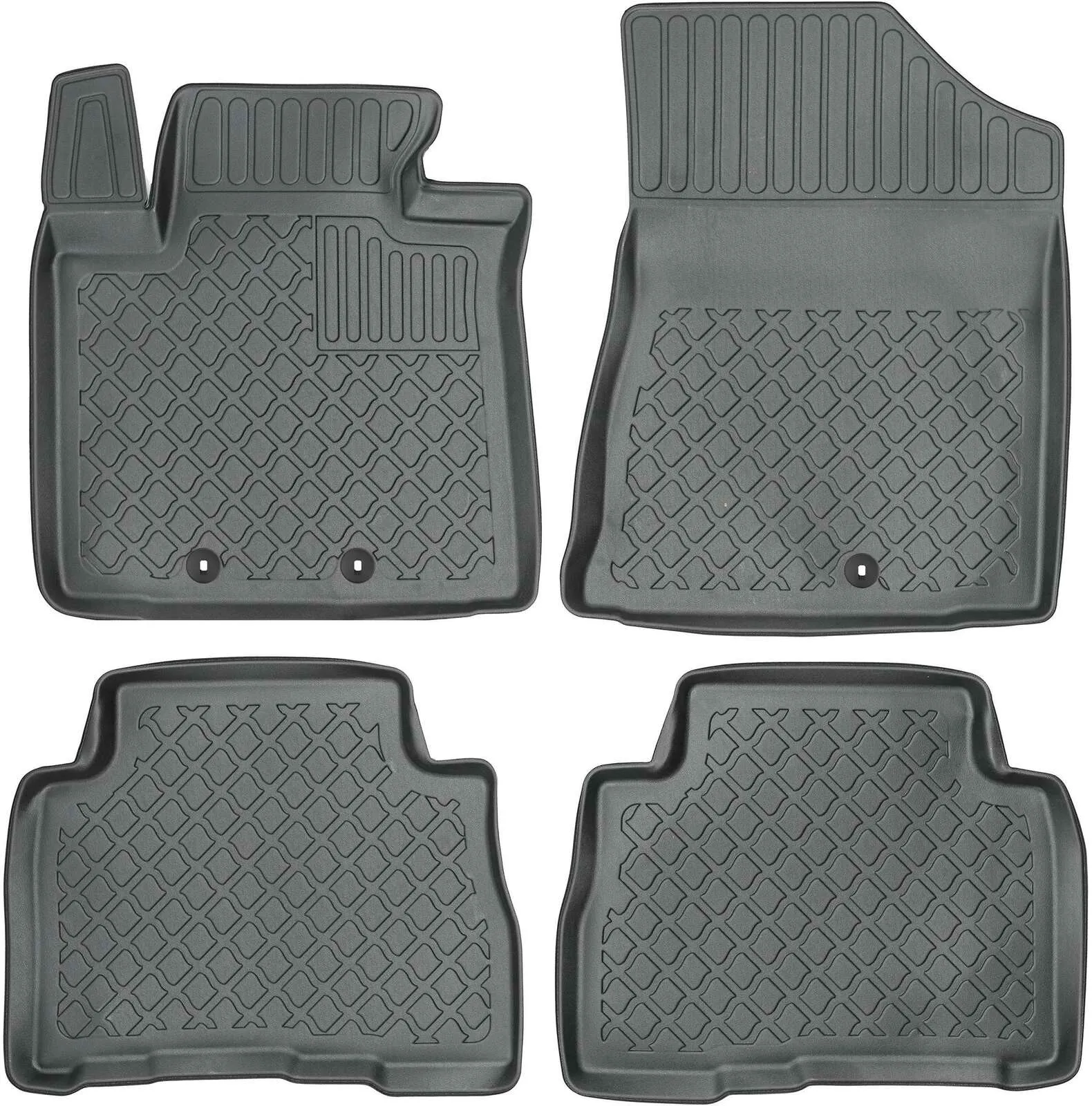 Gulvmatter Kia Sorento II 2012 - 2015 │ 5 / 7 seter