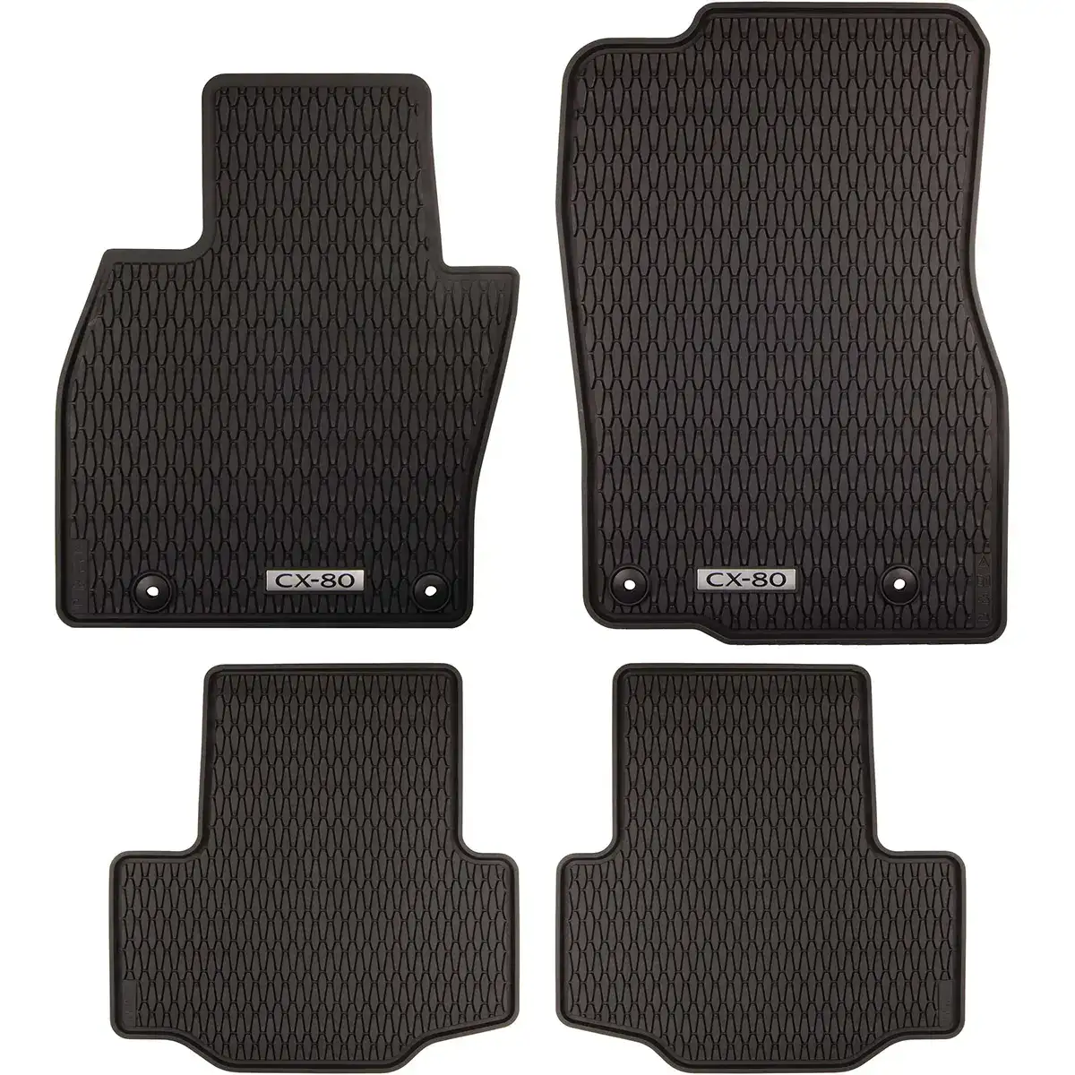 Gulvmatter Mazda CX-80 2024 -> │ Allværsmatter Genuine® Floor Liners