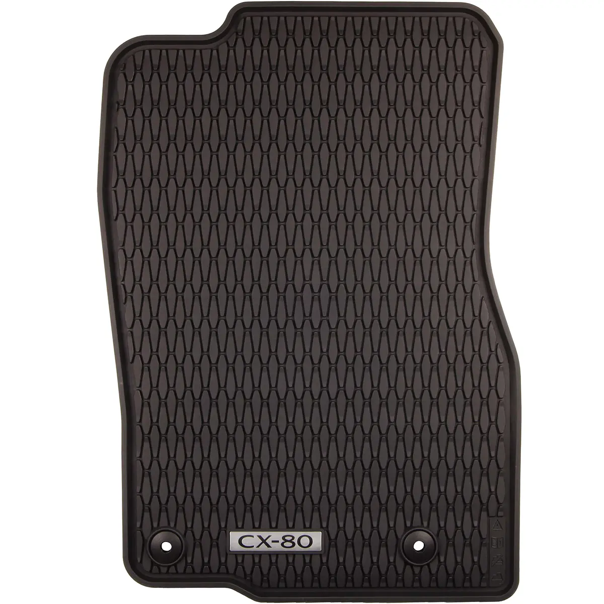 Gulvmatter Mazda CX-80 2024 -> │ Allværsmatter Genuine® Floor Liners – bilde 3