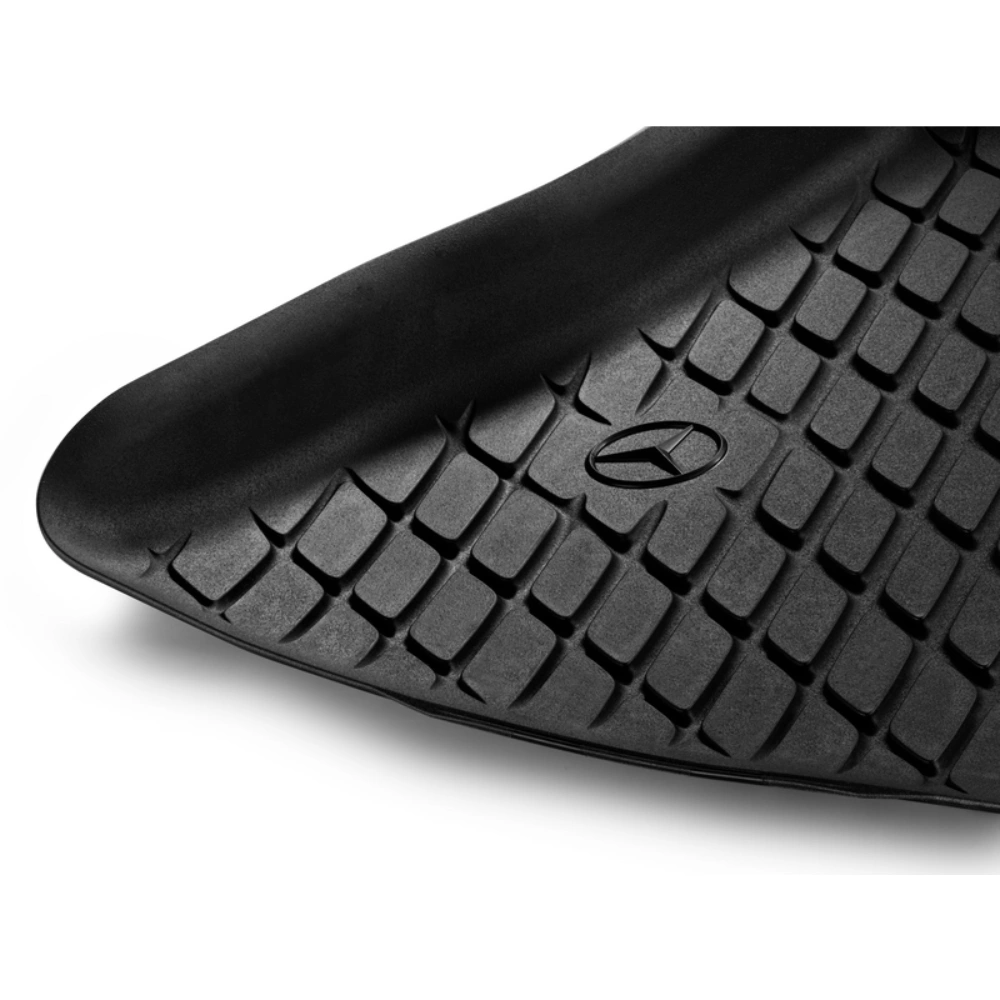 Gulvmatter Mercedes-Benz A/ B / CLA / GLA / GLB  │ foran - Genuine® TPE Allværsmatter – bilde 2