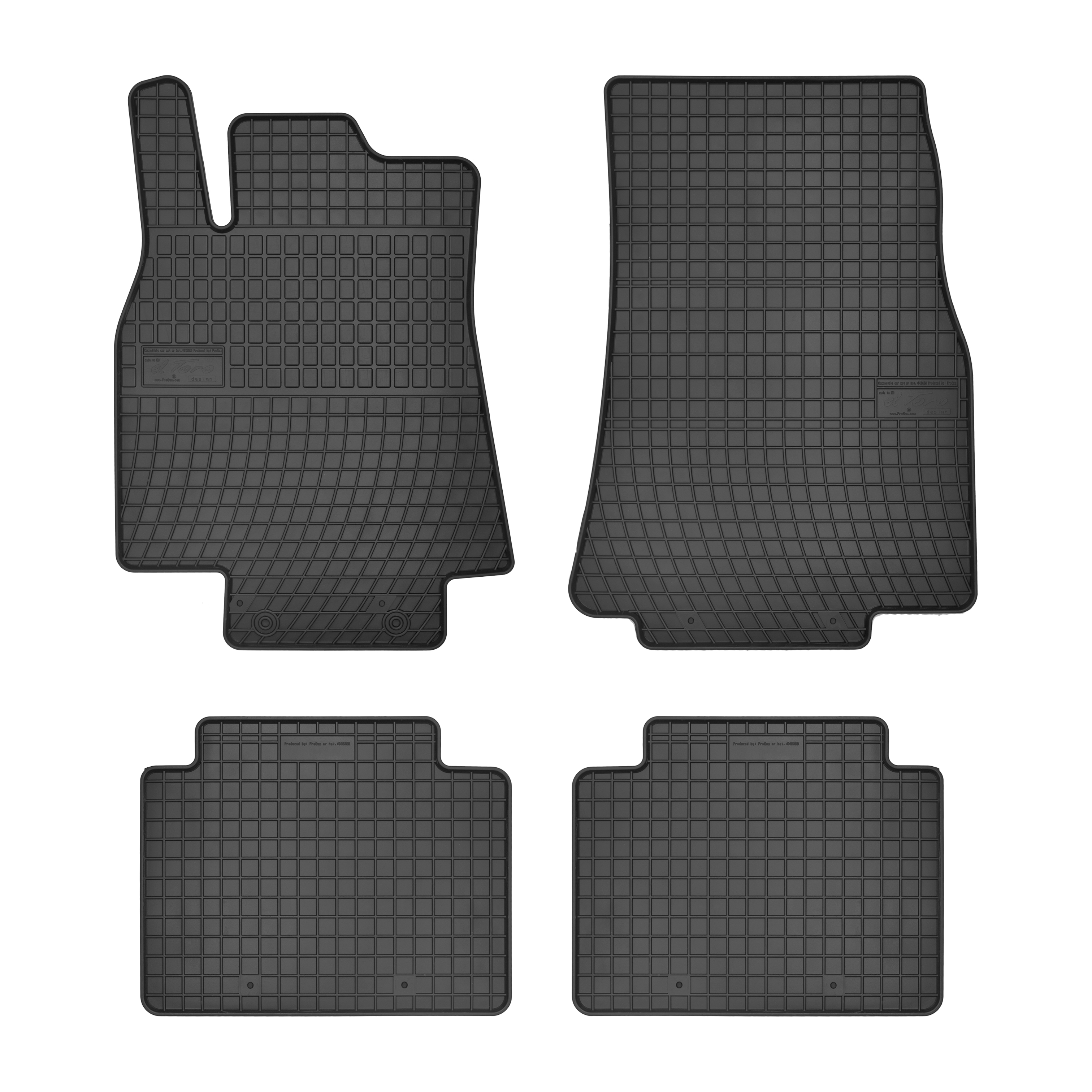 Gulvmatter Mercedes-Benz B-Klasse (T245) 2005-2011