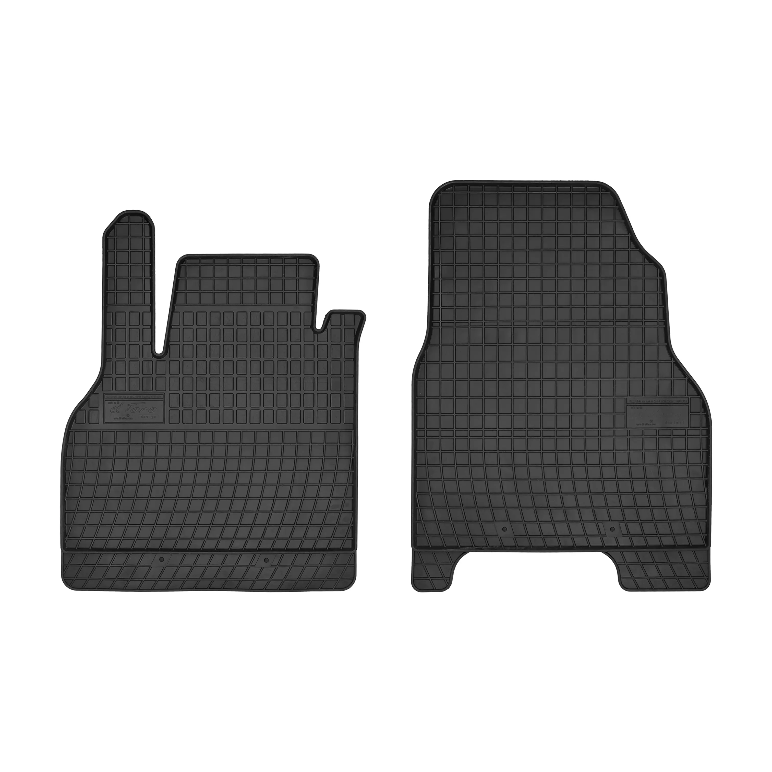 Gulvmatter Mercedes-Benz Citan 2-seter 2012- 2021 / Renault Kangoo II 2-seter 2008 - 2021