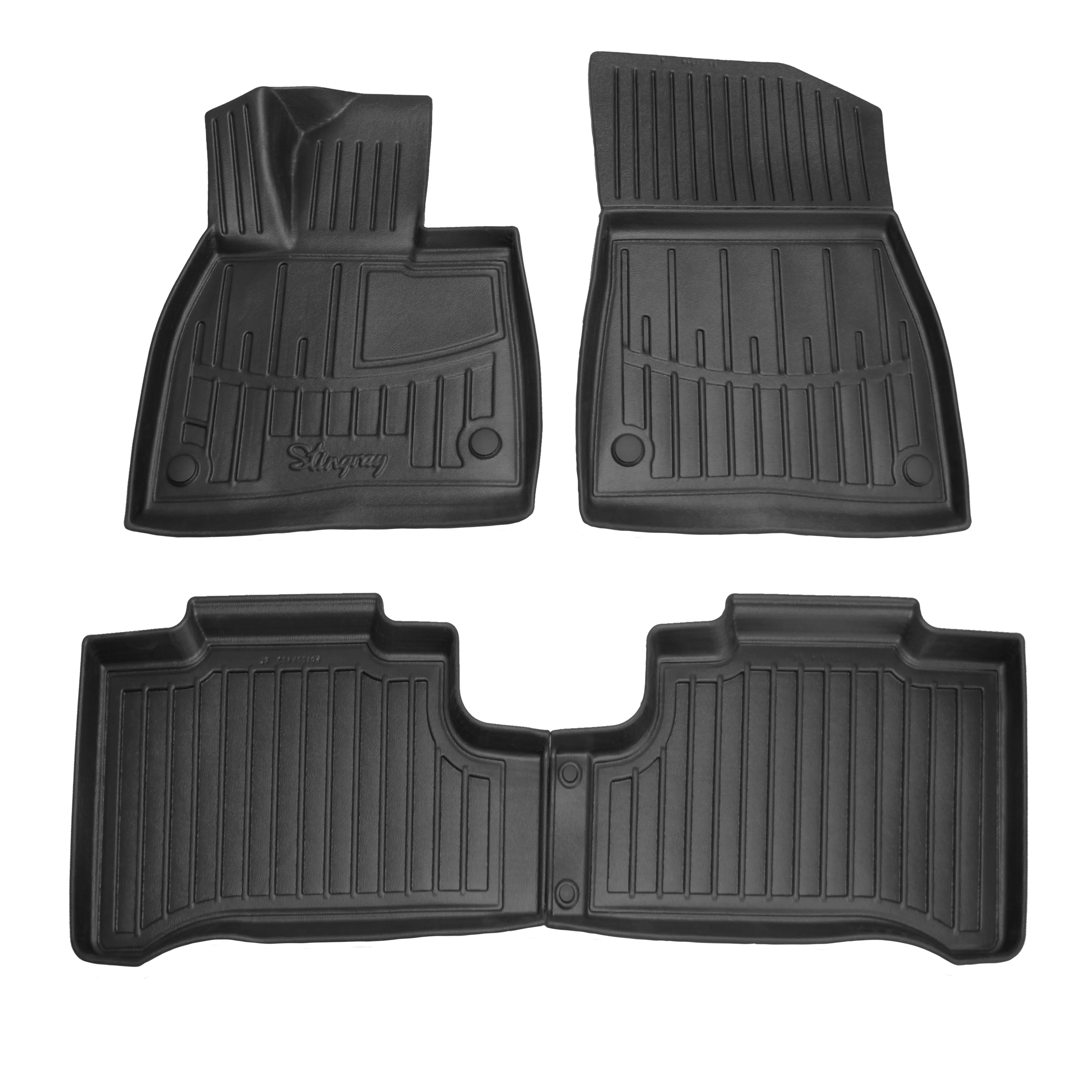 Gulvmatter Mercedes-Benz EQE SUV (X294) 2023 -> │  Allværsmatter 3D Floor Liners
