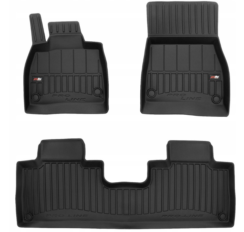 Gulvmatter Mercedes-Benz EQS (X296) SUV 2022 -> │ Premium ProLine 3D Floor Liner