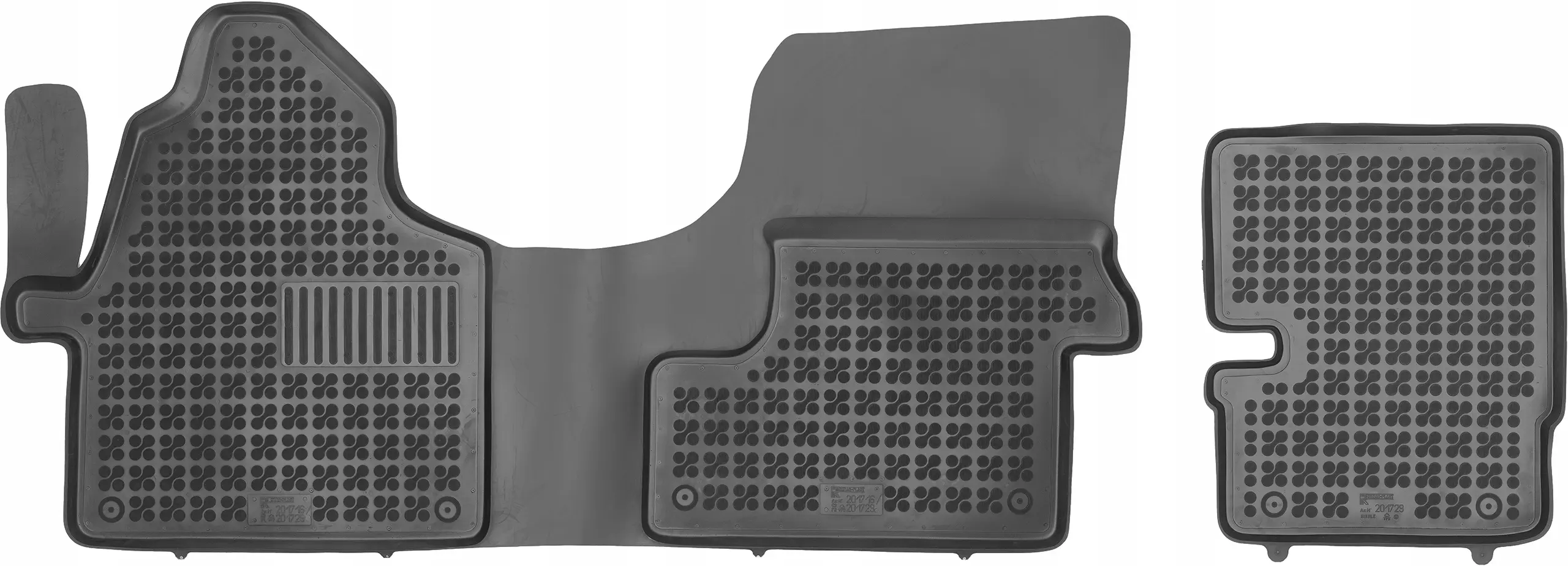 Gulvmatter Mercedes-Benz Sprinter II (W906) 2006 - 2019 | 2 seter