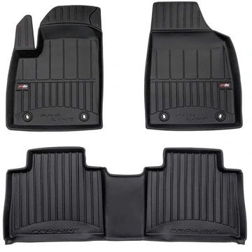 Gulvmatter MG HS I 2018 - 2024 │ Allværsmatter Pro-Line 3D Rubber Car Mats
