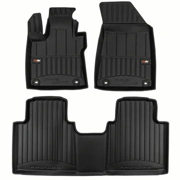 Gulvmatter MG HS II 2024 -> │ Ikke til PHEV - Allværsmatter Pro-Line 3D Rubber Car Mats