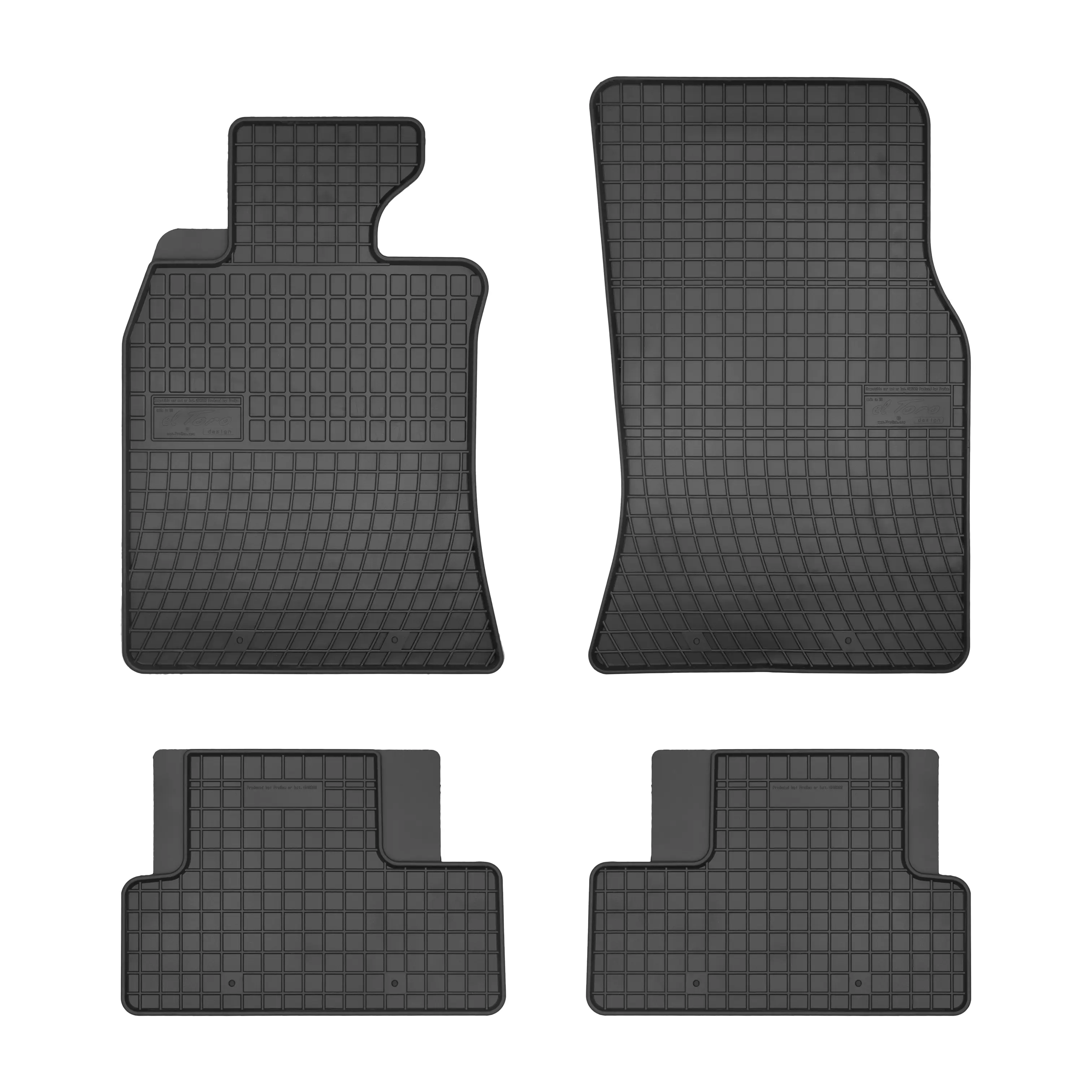 Gulvmatter Mini One / Cooper / Cabrio I/II 2001 - 2013