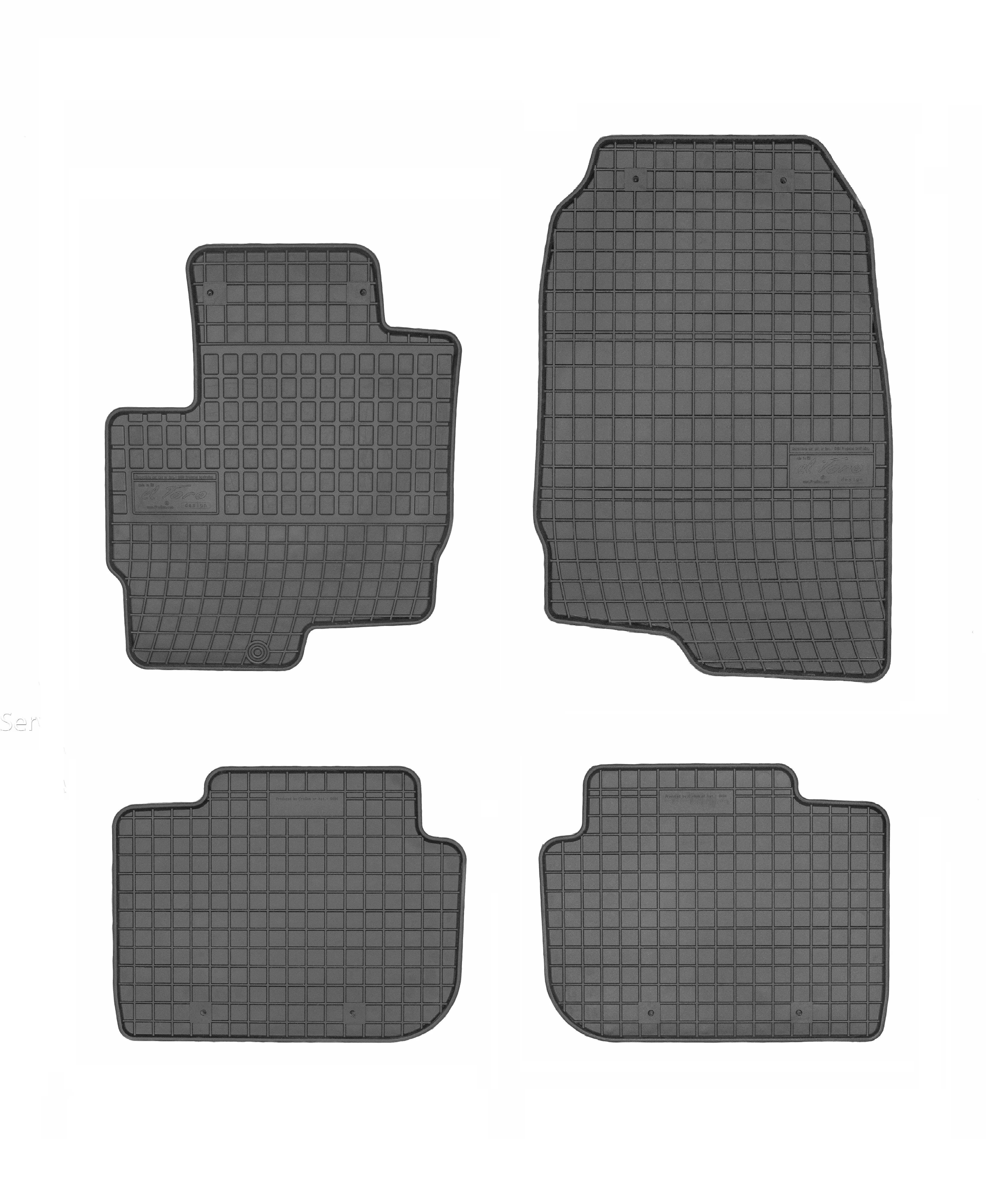 Gulvmatter Mitsubishi Colt VI 5 door 2008-