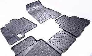 Gulvmatter Mitsubishi Pajero IV 2006 - 2021 │ Allværsmatter Genuine® Floor Liners