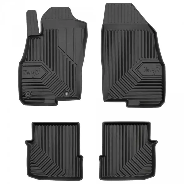Gulvmatter No.77 FIAT Punto Evo 2009-2012 (3-dørs)