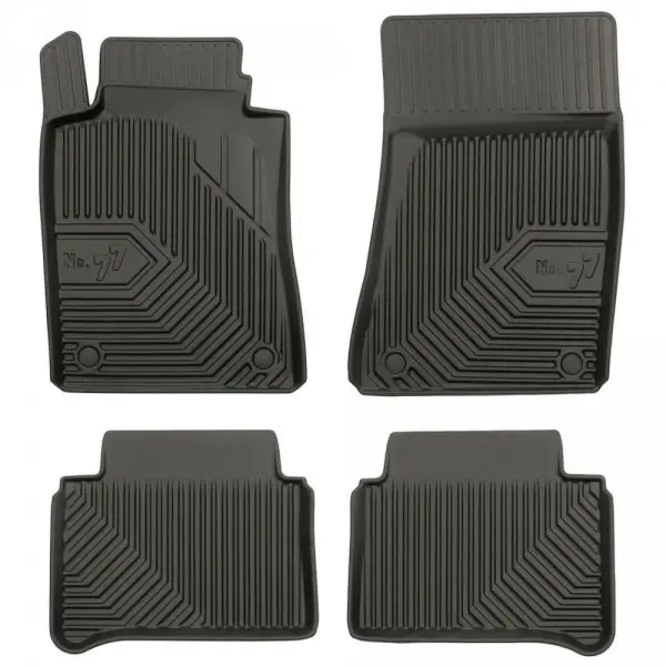 Gulvmatter No.77 Mercedes-Benz E (W211 / S211) 2002 - 2009 │ passer ikke til 4Matic