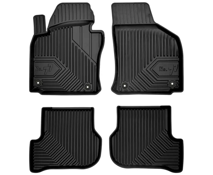 Gulvmatter no.77 Skoda Octavia II 2004-2013 / Skoda Octavia II RS 2005-2013 / Skoda Octavia II Scout 2007-2013 / VW Golf VI 2008 - 2016