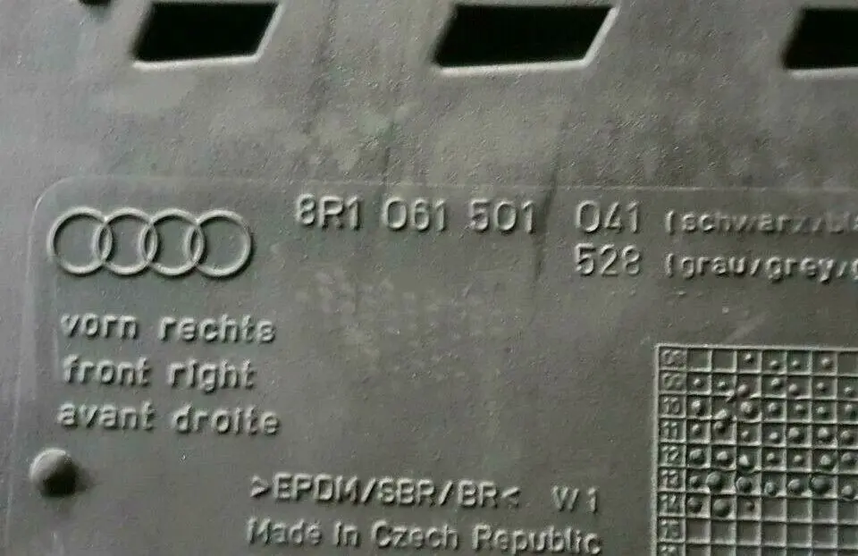 Gulvmatter OEM Audi Q5 8R 2008 - 2016 – bilde 9