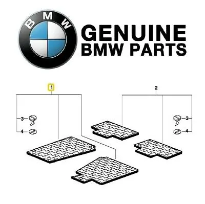 Gulvmatter OEM BMW X5 (E53) 1999 - 2006 – bilde 13