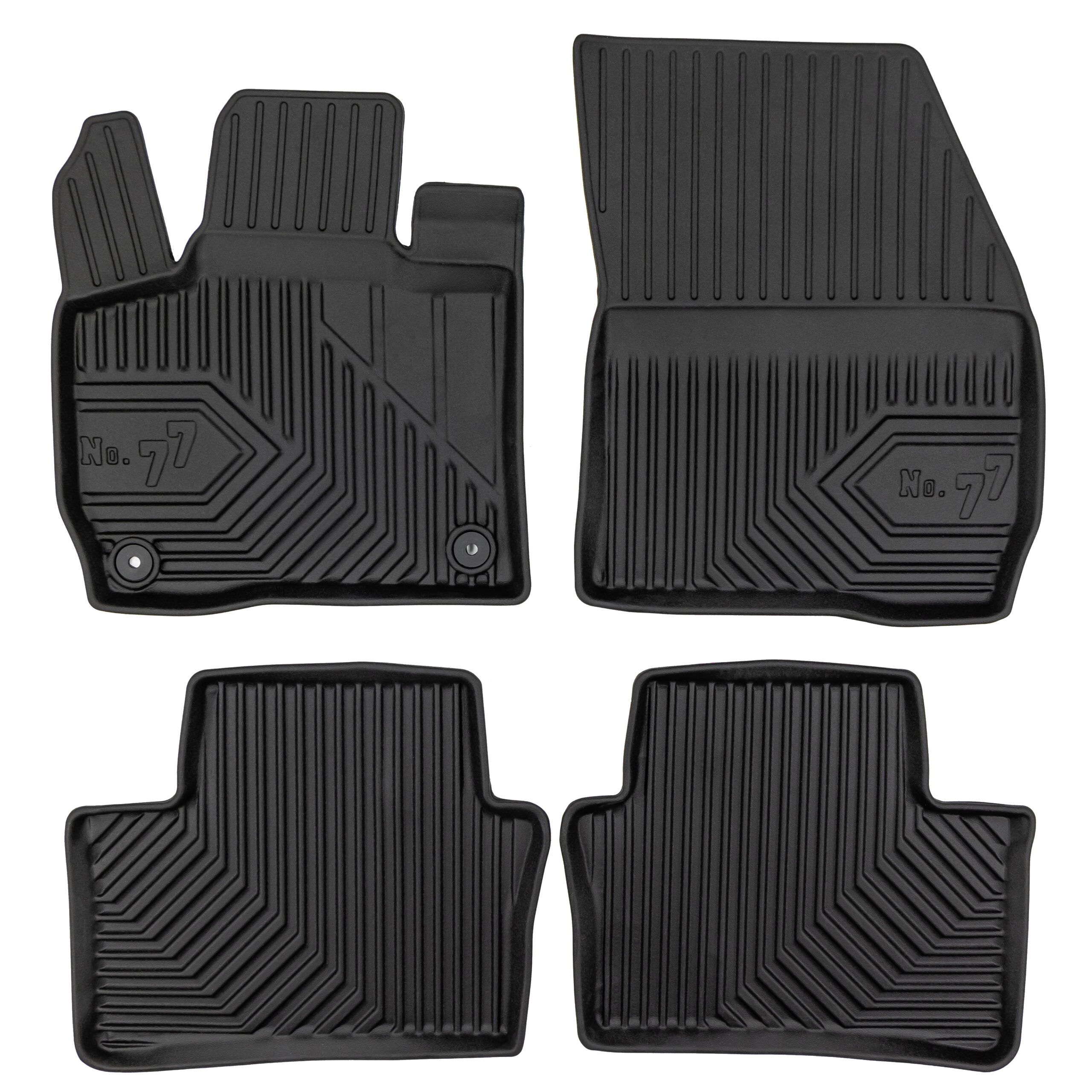 Gulvmatter Opel Astra Electric 2022 -> │ Alværsmatter No.77 Floor Liners - sett 4 stk.
