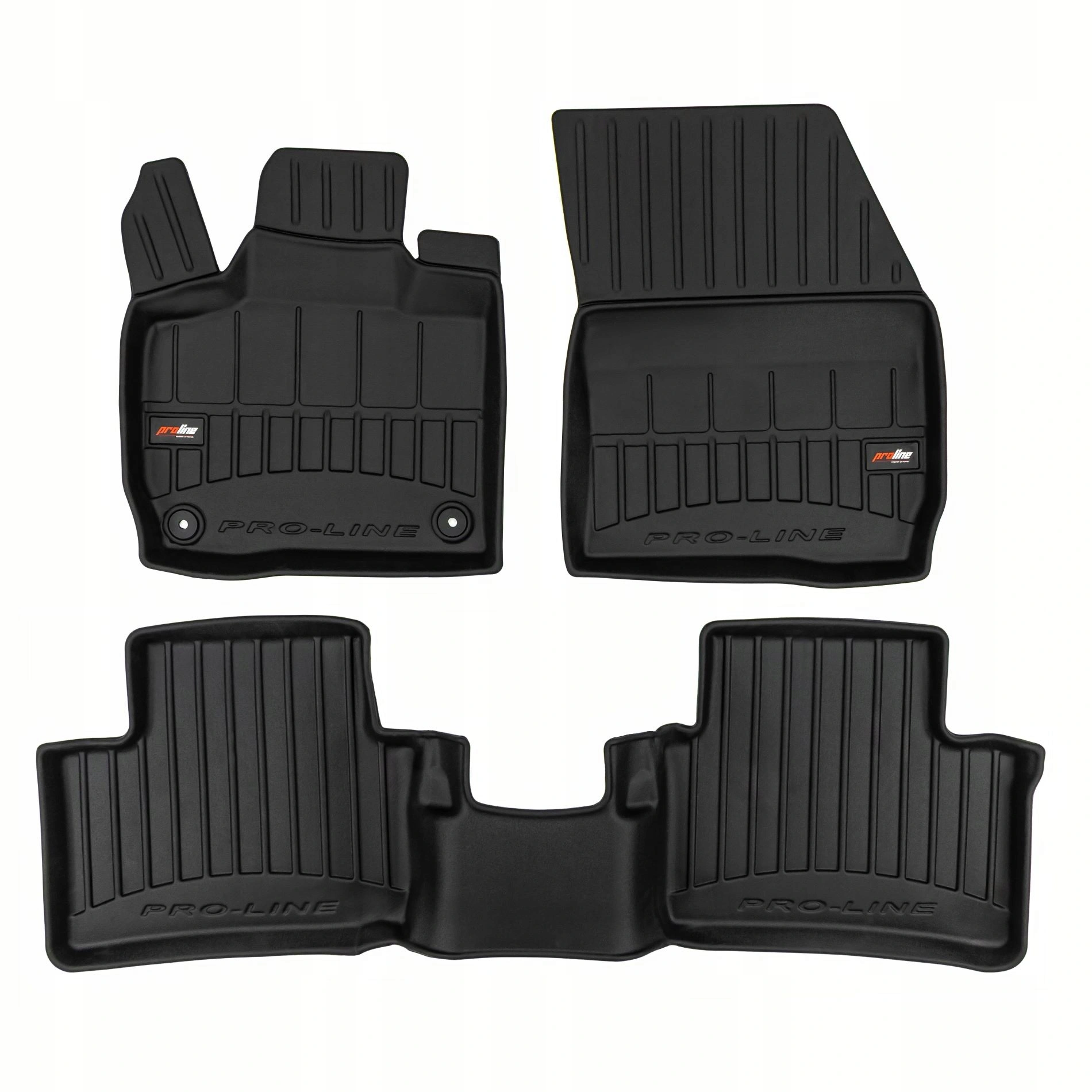Gulvmatter Opel Astra Electric 2023 -> │ Allværsmatter Pro-Line 3D Rubber Car Mats