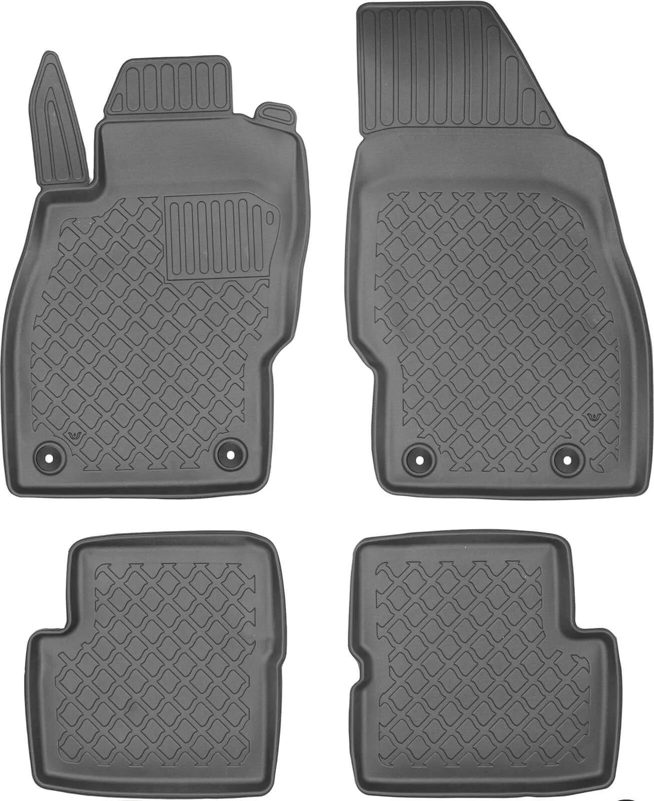 Gulvmatter Opel Corsa IV (D) 2006 - 2014 / Opel Corsa V (E) 2014 - 2019 – bilde 3
