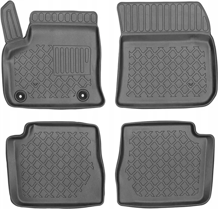 Gulvmatter Peugeot e-2008 2019 -> / Peugeot e-208 2019-> / Citroen e-C4 2020-> – bilde 5