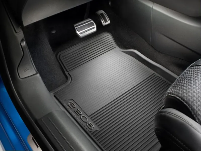 Gulvmatter Peugeot e-208 2019 -> │ Genuine® Allværsmatter Black
