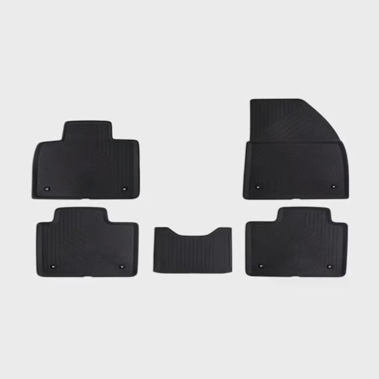 Gulvmatter Polestar 4 2023 -> │ Genuine® Allværsmatter Black - sett 5 stk.