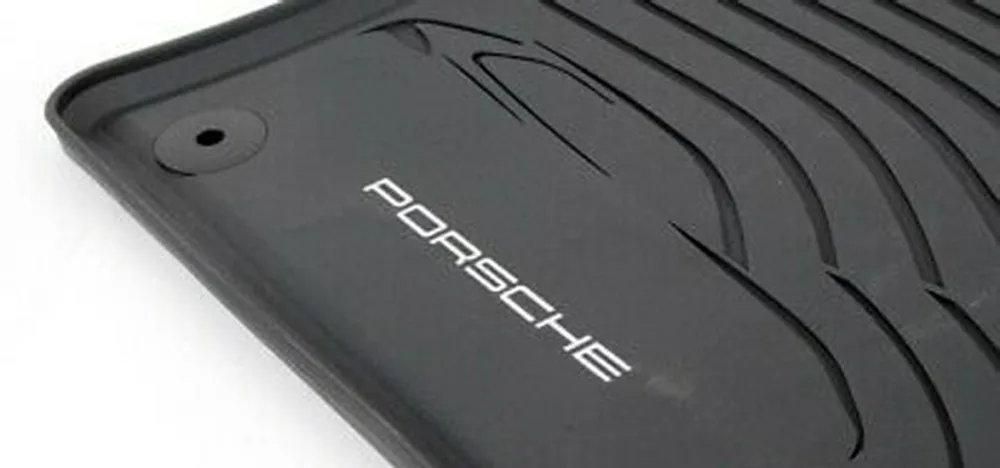 Gulvmatter Porsche Cayenne I (9PA) 2002 - 2010 │ Genuine Black Edition – bilde 2