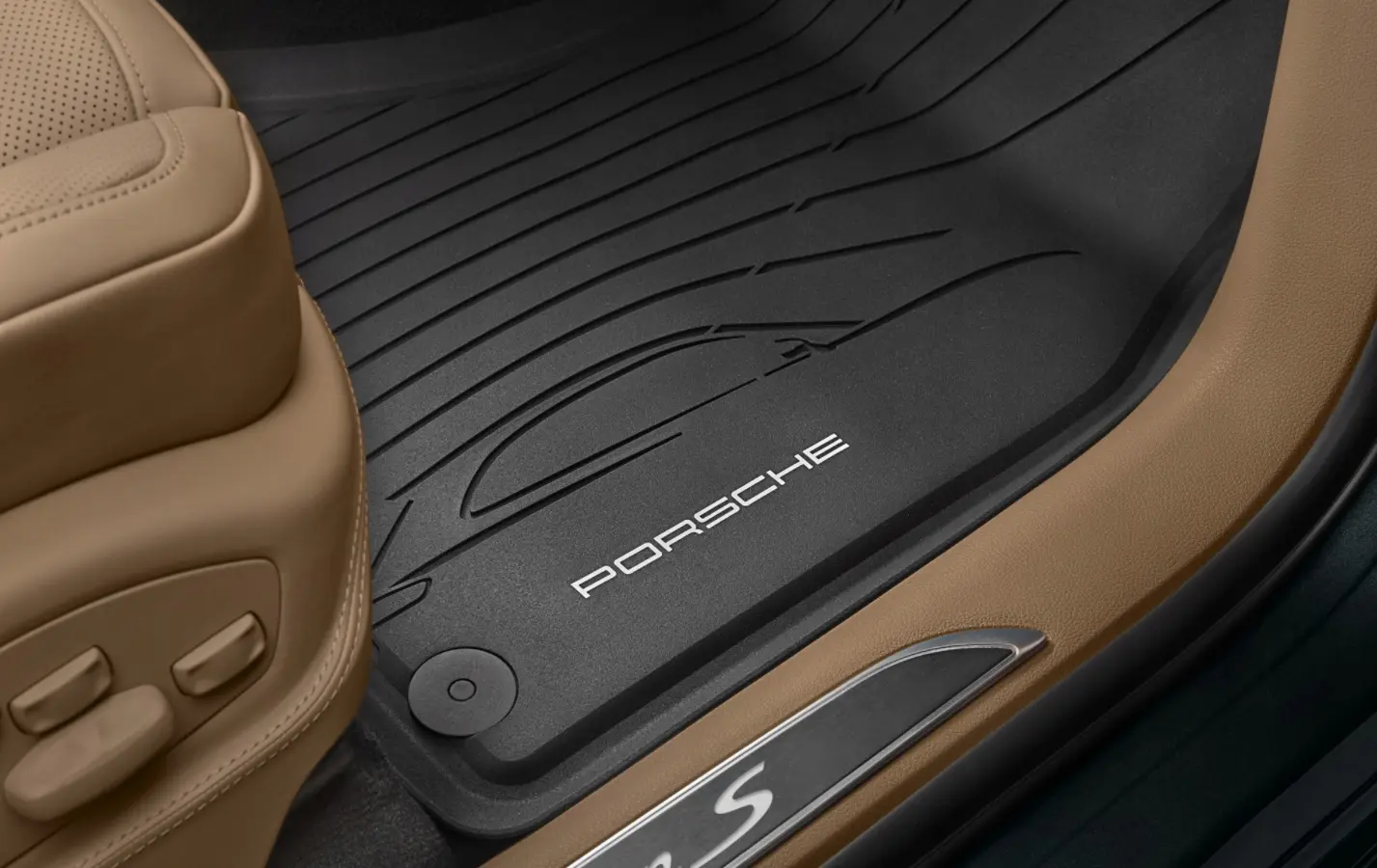 Gulvmatter Porsche Macan I (95B) 2014 - 2024 │ Genuine® Allværsmatter